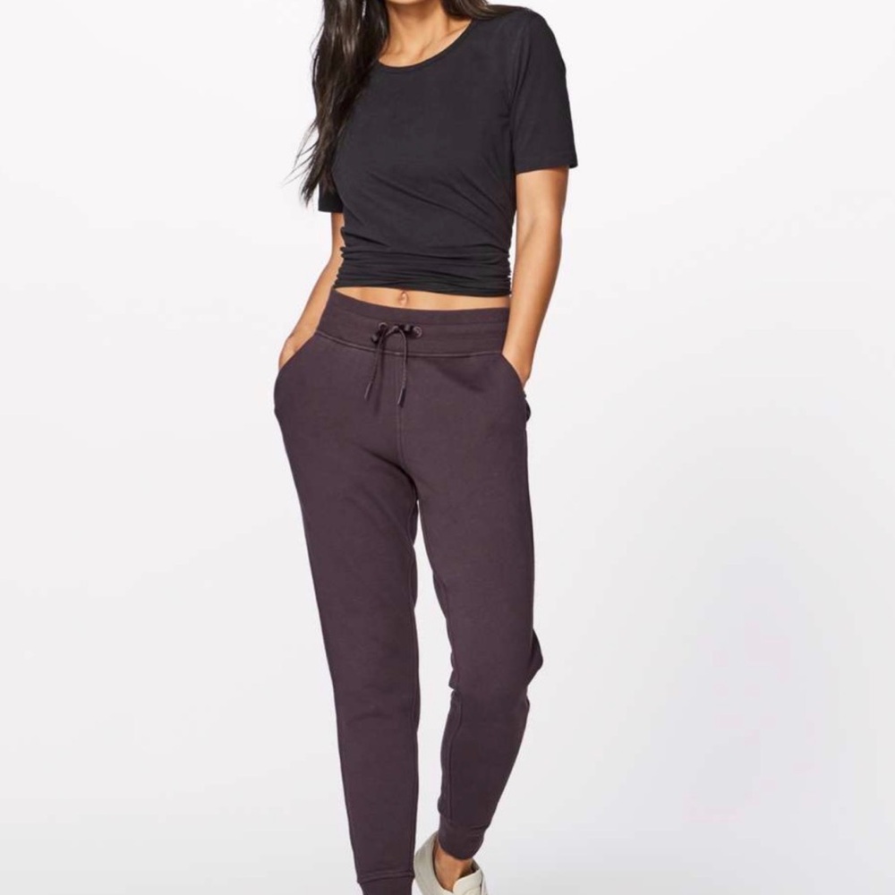 lululemon athletica Black Track Pants